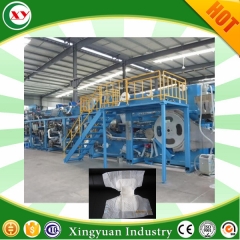 Adult diaper machine production line