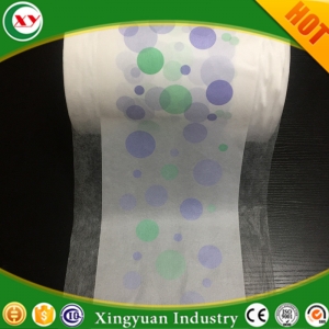 Laminated PE brethable film for Sanitary