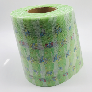 Customized Design Printing Knitted Loop Frontal Tape for Baby Diapers Making