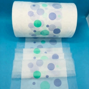 Customized color PE film , laminated bottom film for diaper