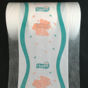 Soft center breathable lamination film for baby diaper